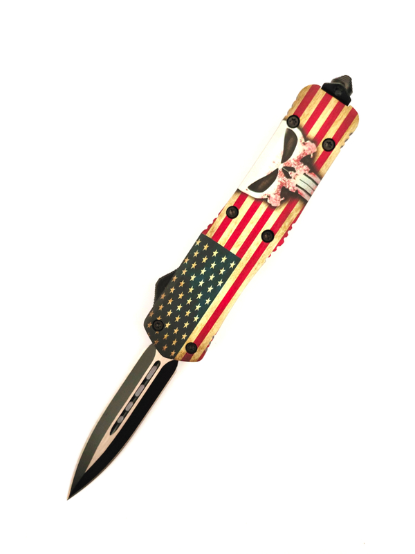 Side Button Automatic Opening Knives Fast In-and-out Deployment Automatic Switchblade Knife