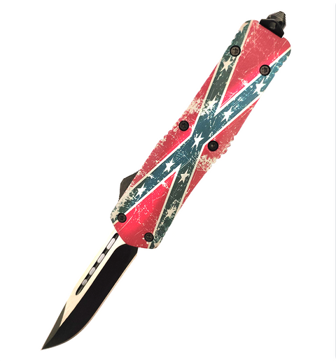 Dual Action Large Big Pocket Compact Needle Point Optional Otf Switchblade Knives