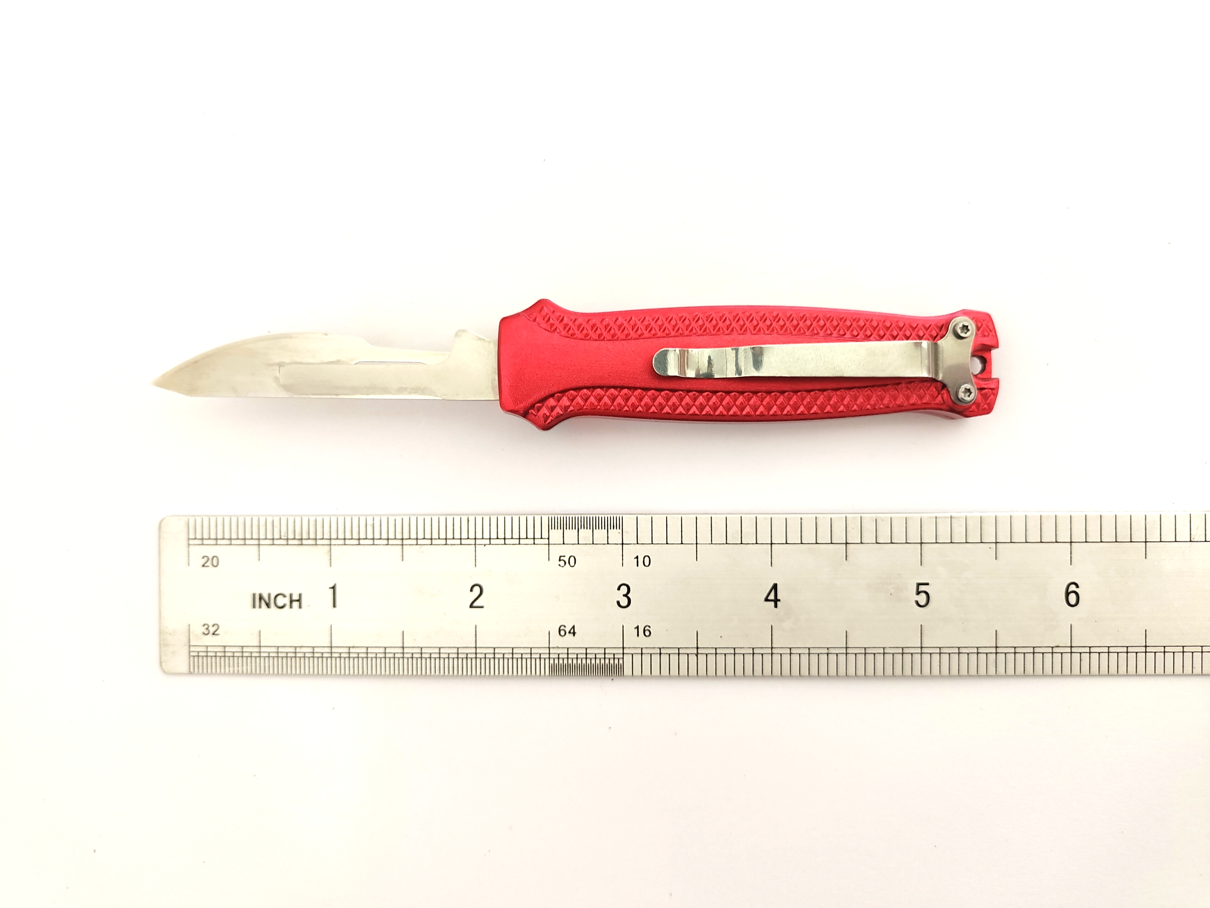 Hot Sale Aluminum Handle Art Knife Replaceable Blade Otf Automatic Utility Cutter Knife