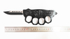 Wholesale Biker Single Blade Drop Point Automatic Hunting Otf Tactical Knuckle Knife