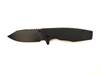 Titanium Coated Rescue Outdoor Hunting Camping Knife with G10 Handle