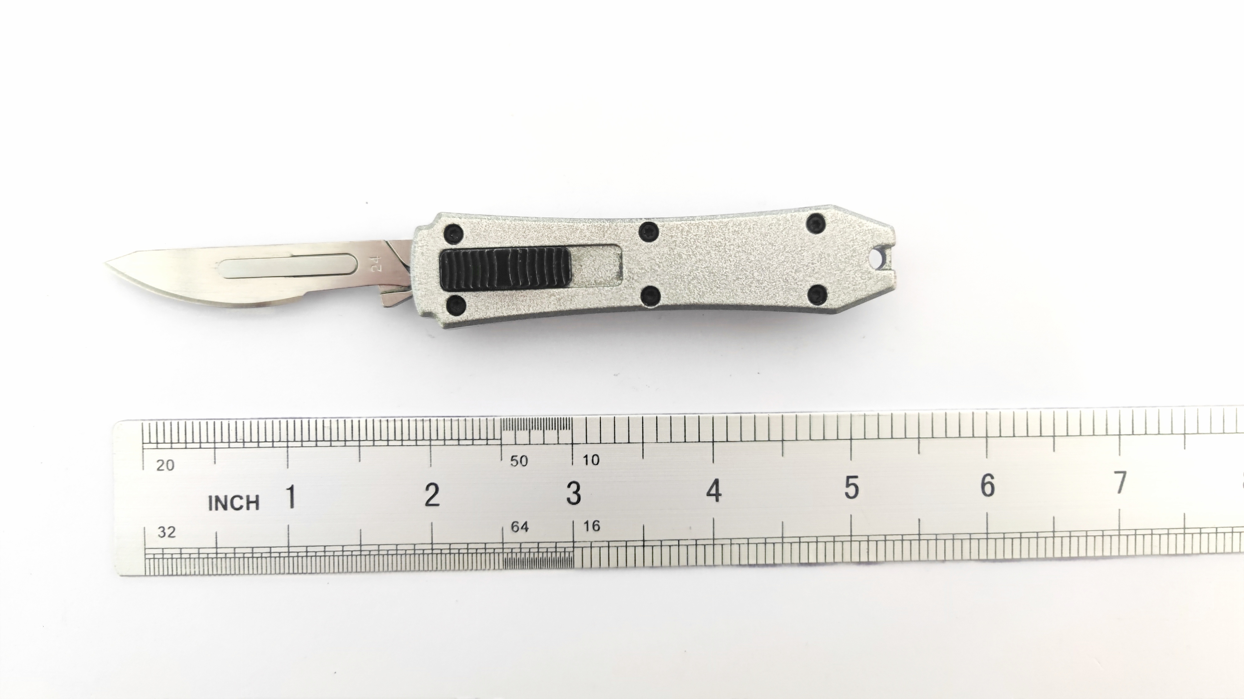 Mini Automatic Multiple Blade Otf Removable Replacement Blade Otf Utility Knife