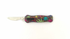 Switchblade Pushbutton Otf Pocket EDC Stainless Steel Blade Replaceable Scalpel Knife