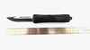 Carbon Fiber Auto Switch Blade Knives Spear Drop Clip Point Push Button Knife Swith Movement Automatic Knife