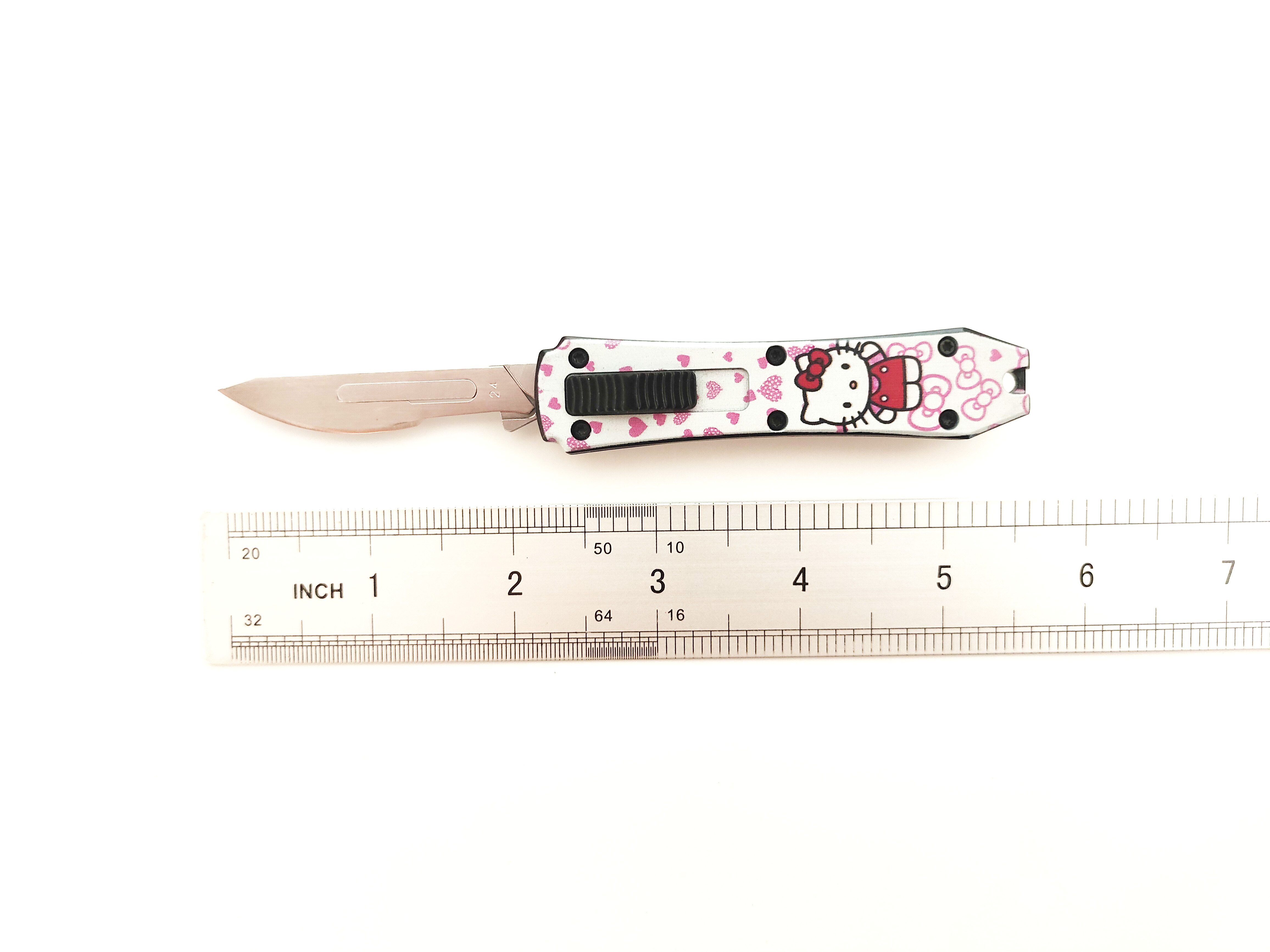 Custom OTF Scalpel Blade Utility Knife | CNC Metal Body Retractable Precision Craft Knife Manufacturer (OEM/ODM)