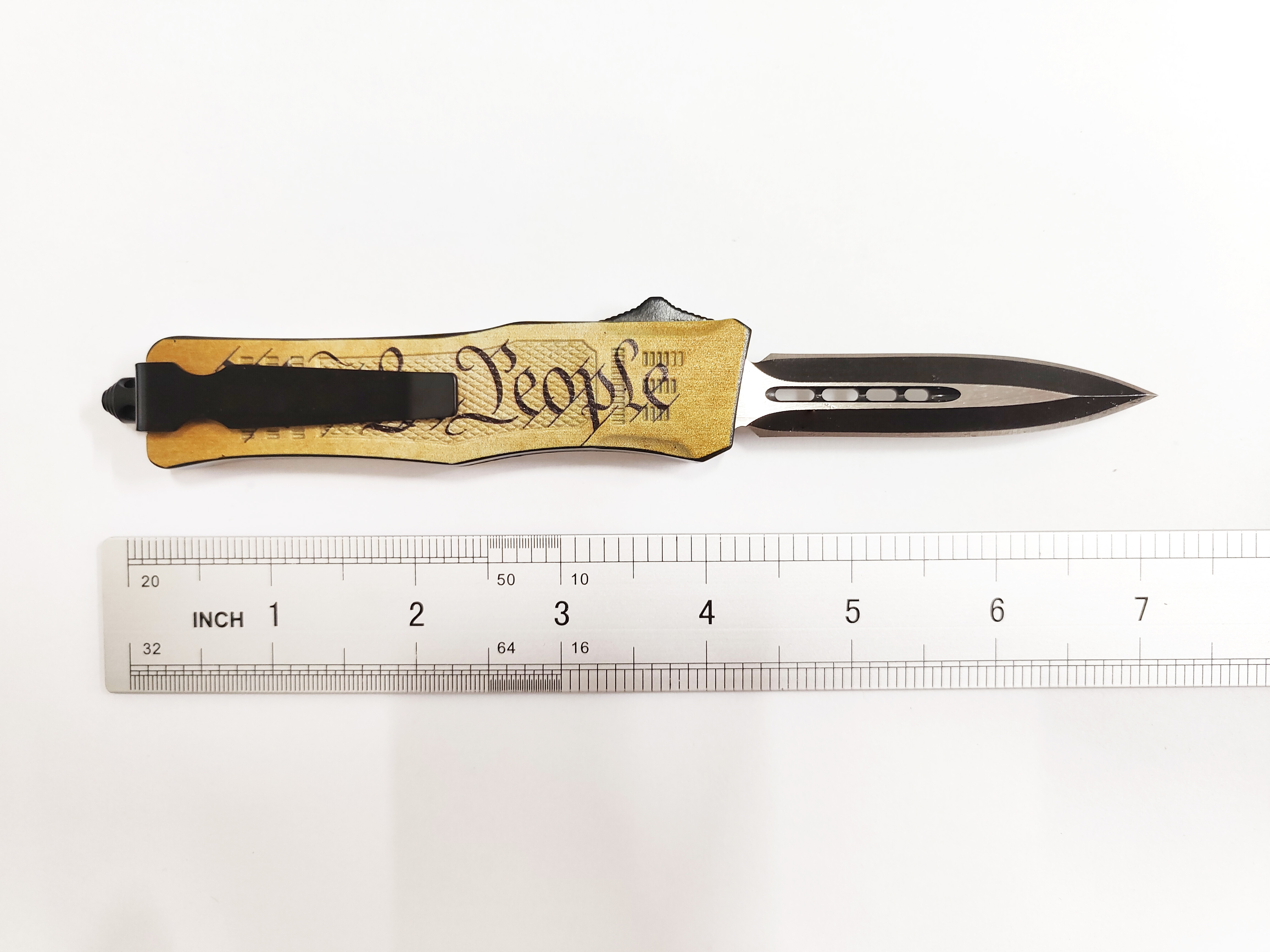 Micro-Tactical Legal Small Precision Pocket OTF Knife | Double Action Automatic Knife for Wholesale & B2B Bulk Orders
