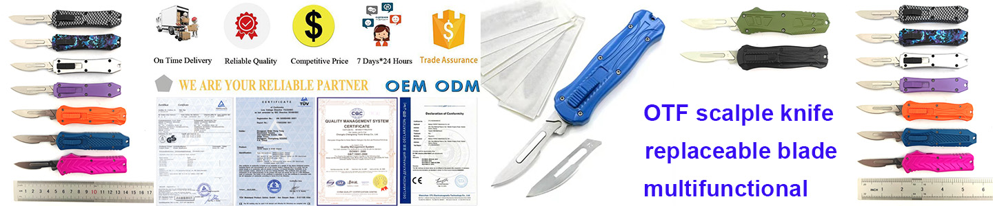 OTF scalpel knife