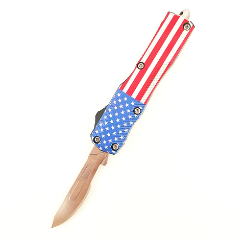 Wholesale OTF Scalpel Knife with Replaceable Blades EDC Utility Knife | Factory Direct Bulk Precision Pocket Craft Knife 