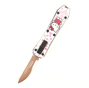 Custom OTF Scalpel Blade Utility Knife | CNC Metal Body Retractable Precision Craft Knife Manufacturer (OEM/ODM)