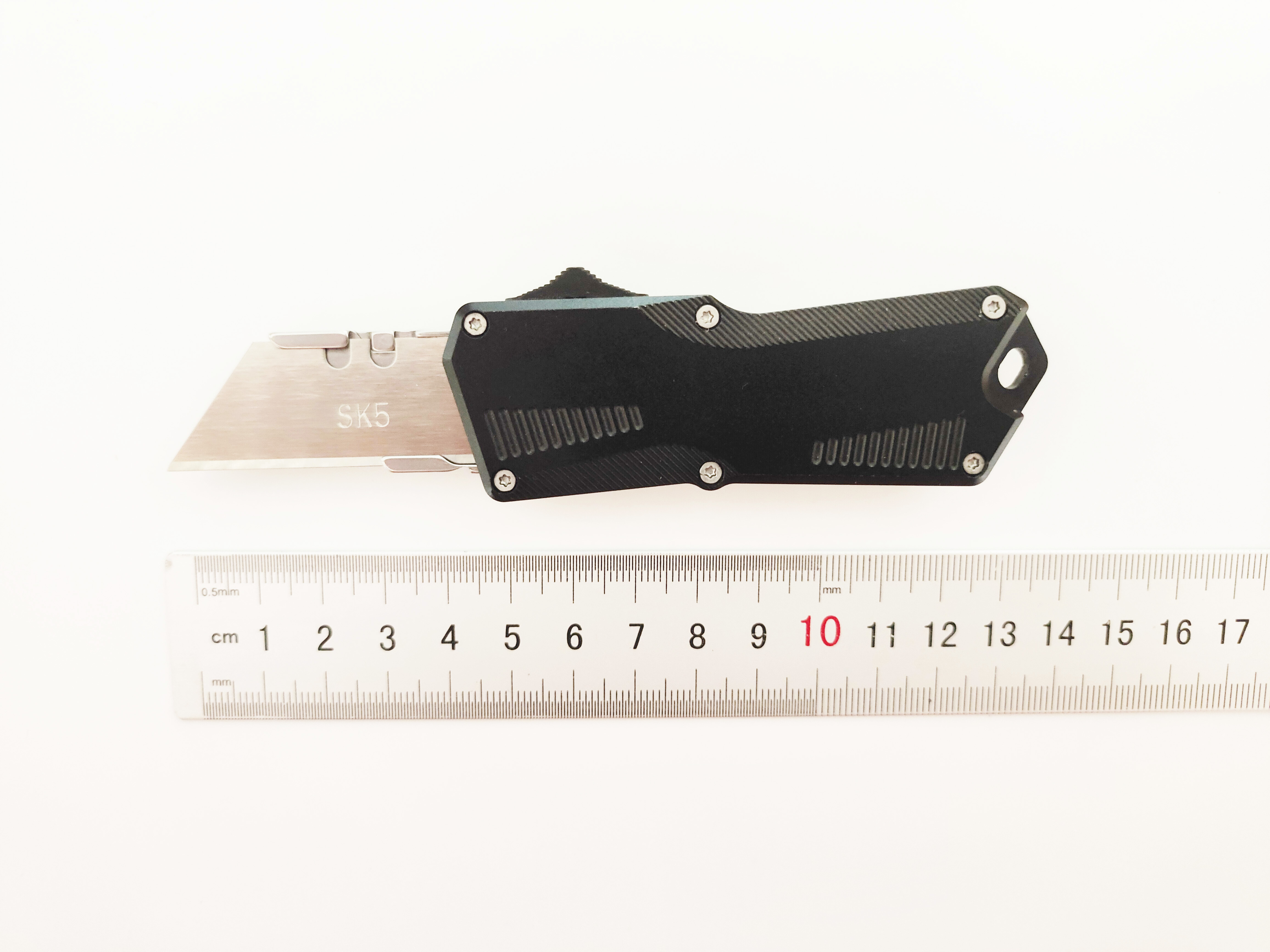 Apex Ring Box Cutter OTF Utility Knife Tactical Ring Knife Carton Opener Razor Knife - Stealth EDC Package Opener & Multi-Tool