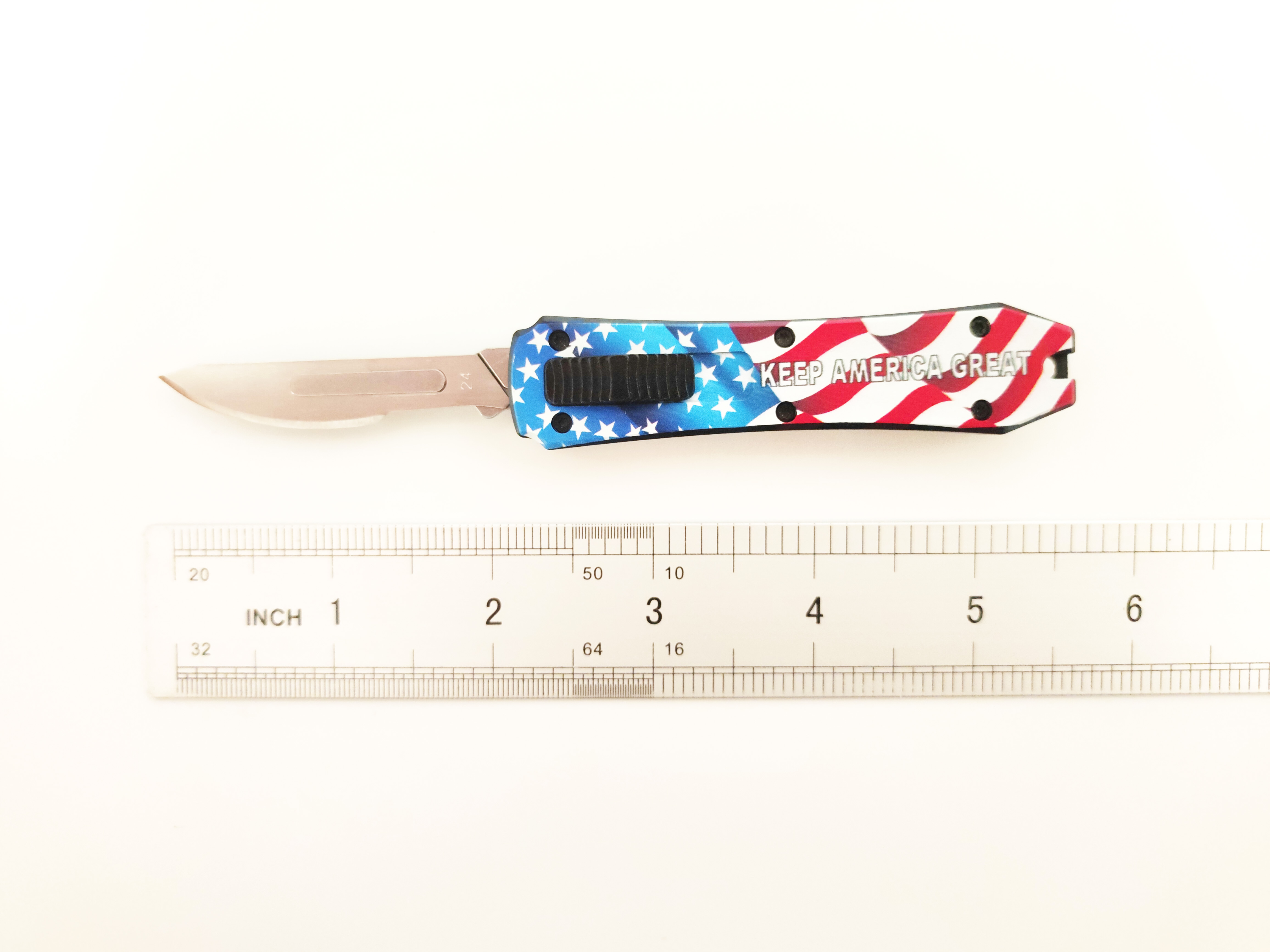 Custom OEM D/A OTF Surgical Scalpel Pocket Knife | Bulk Tactical EDC Retractable Precision Craft Utility Knife Source Factory