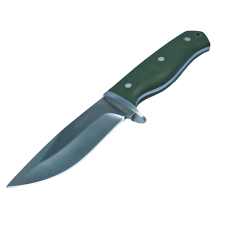  G10 Handle Full Tang Fixed Blade Knife All-Weather Bushcraft & Tactical Survival OD Green Camping & Tactical Survival Knife Manufacturer