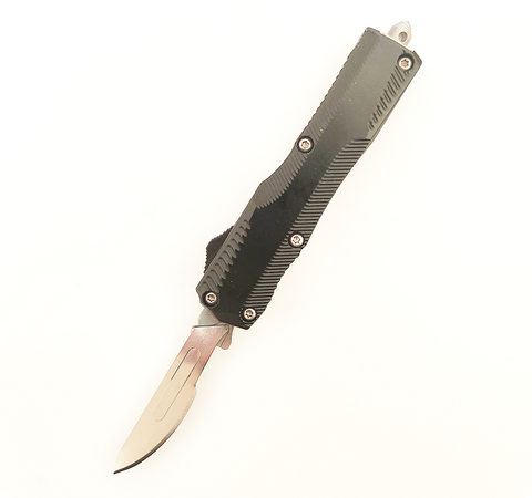 Premium OTF Surgical Scalpel | Heavy Duty Sliding Pocket Knife for Craft & EDC | Replaceable #23 #24 Blades Utility Knife Manufacturer