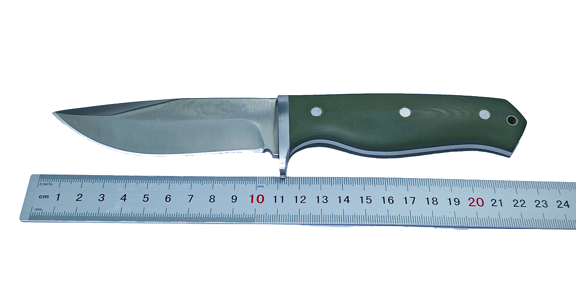  G10 Handle Full Tang Fixed Blade Knife All-Weather Bushcraft & Tactical Survival OD Green Camping & Tactical Survival Knife Manufacturer