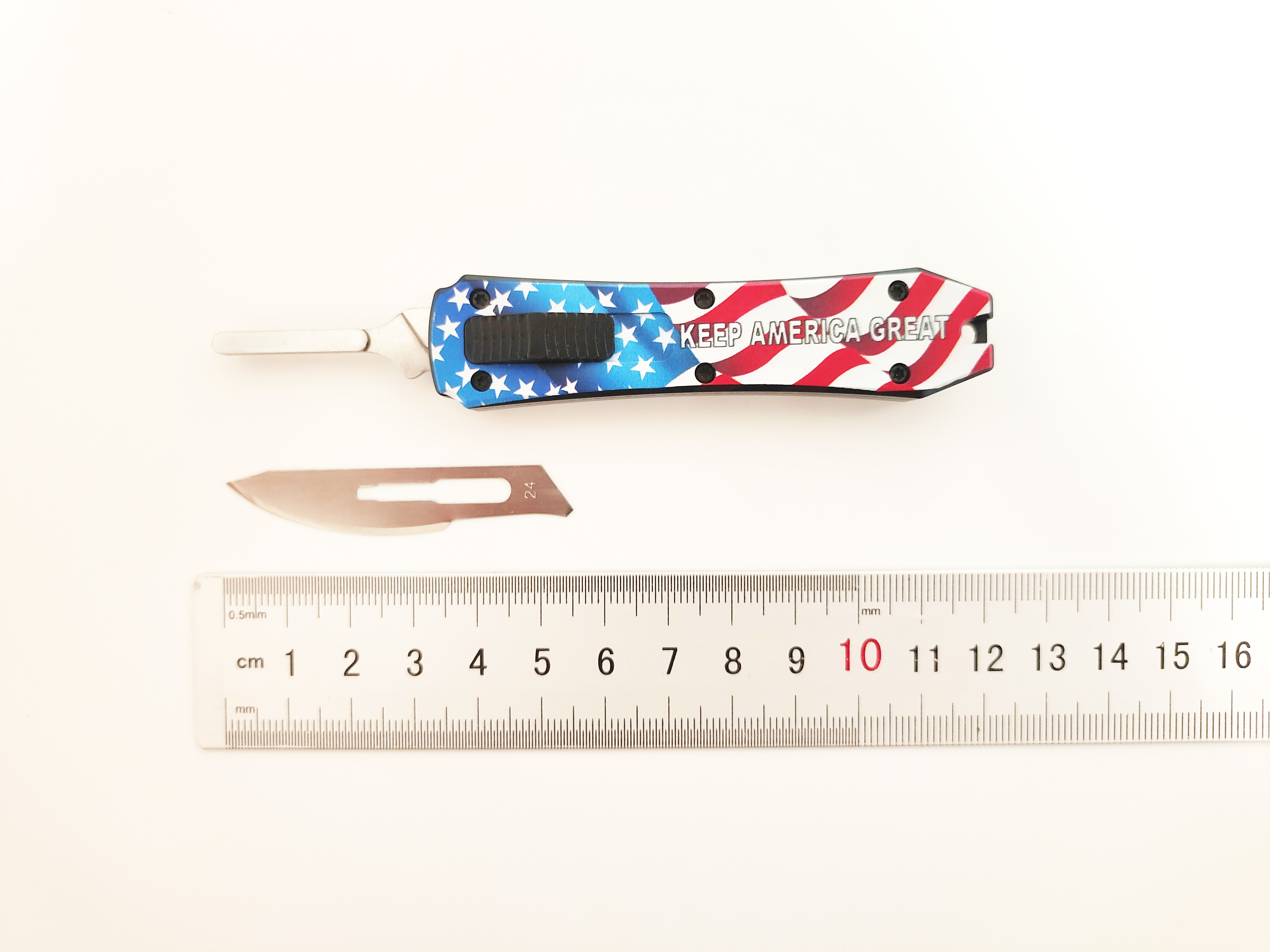 Custom OEM D/A OTF Surgical Scalpel Pocket Knife | Bulk Tactical EDC Retractable Precision Craft Utility Knife Source Factory