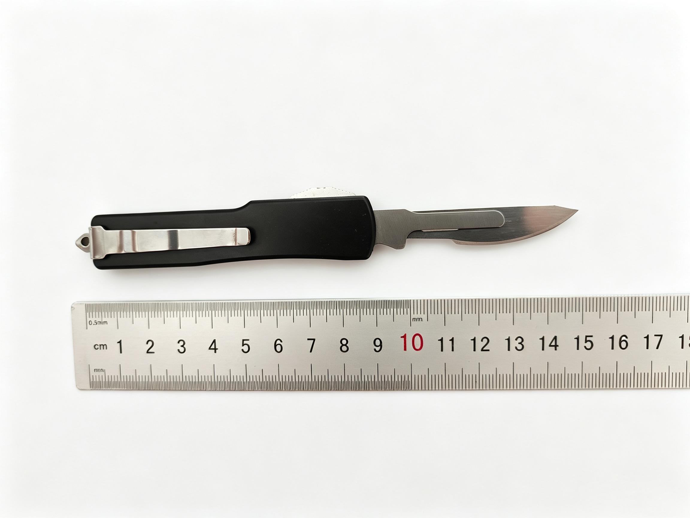 Tactical Slide Action Scalpel Knife | Compact Keychain EDC Utility Tool Bulk Supply