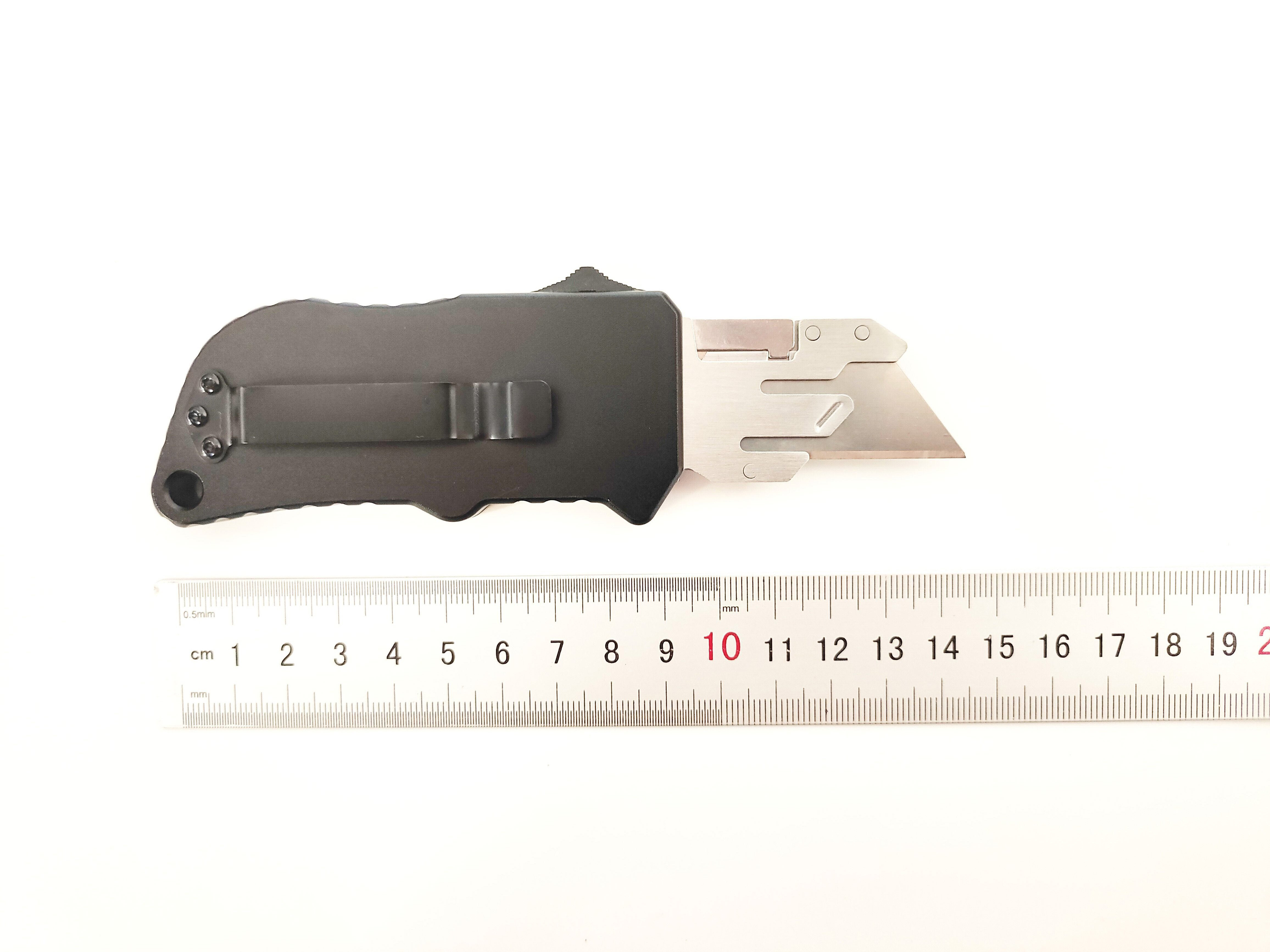 Custom CNC Aluminum OTF Utility Knife Manufacturer | Heavy Duty Retractable Knife OEM Supplier