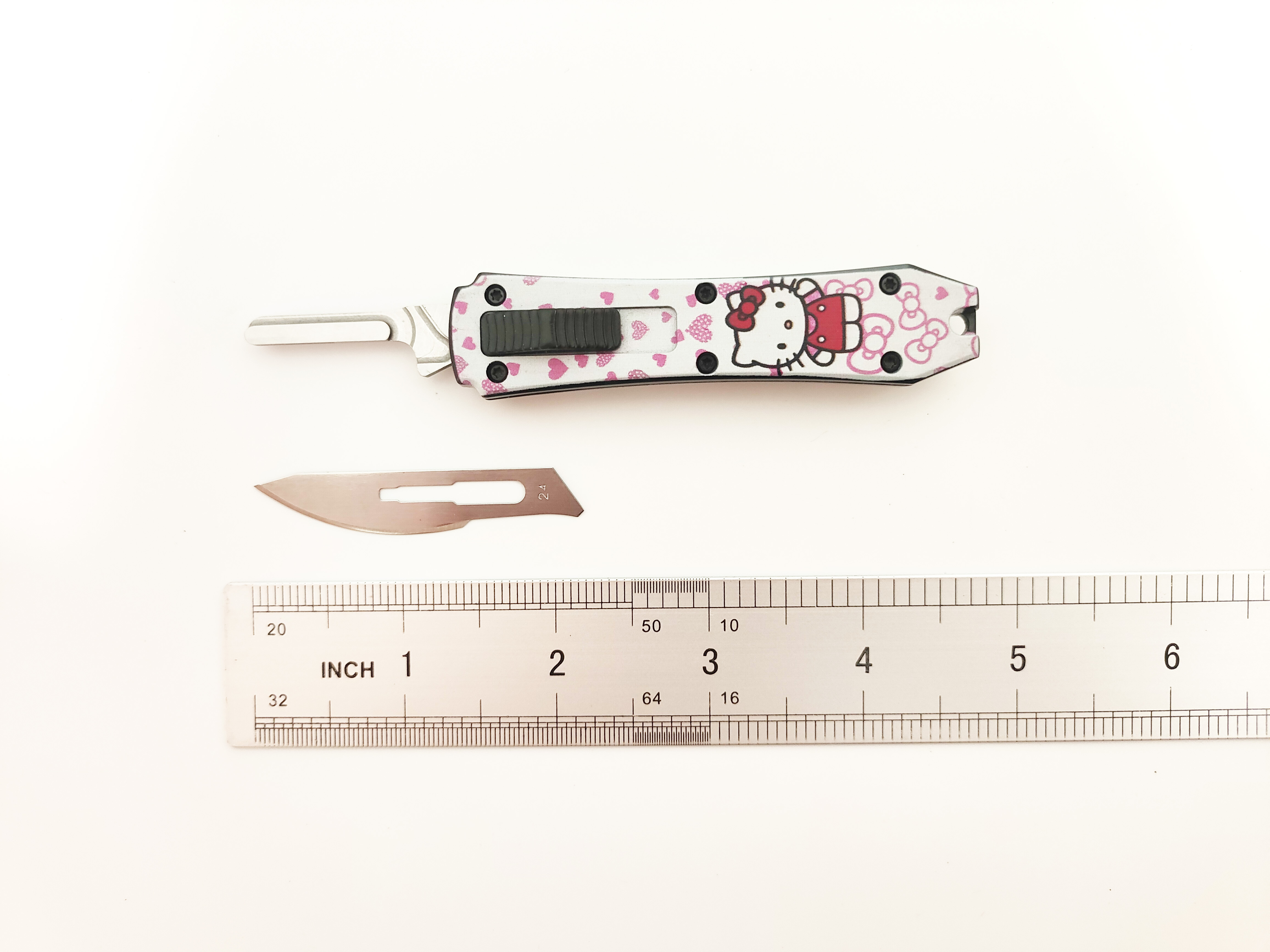 Custom OTF Scalpel Blade Utility Knife | CNC Metal Body Retractable Precision Craft Knife Manufacturer (OEM/ODM)