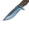 Wholesale Classic Wood Handle Fixed Blade Hunting Knife – Full Tang Drop Point Field Knife with Safety Guard Manufacturer