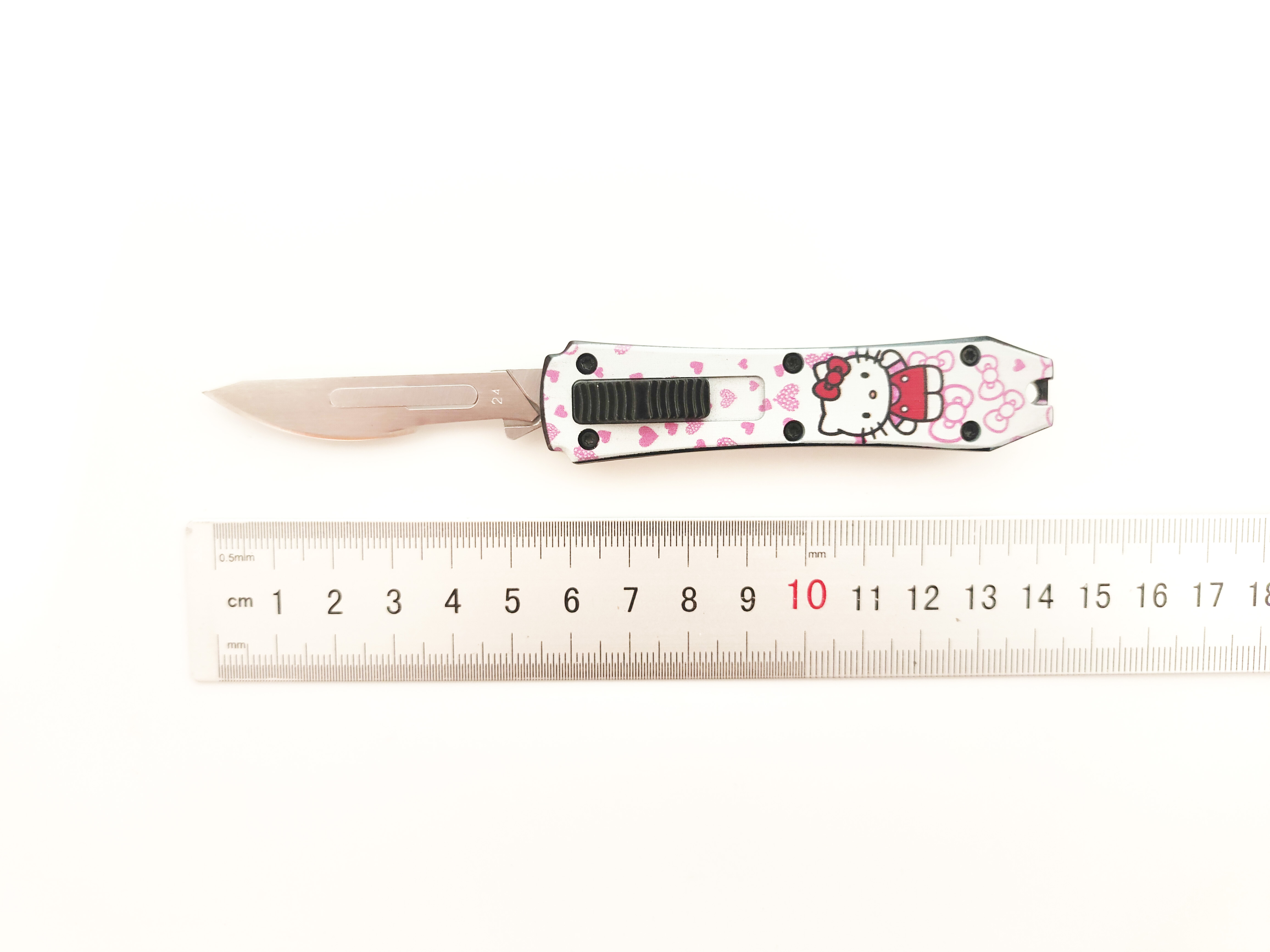 Custom OTF Scalpel Blade Utility Knife | CNC Metal Body Retractable Precision Craft Knife Manufacturer (OEM/ODM)