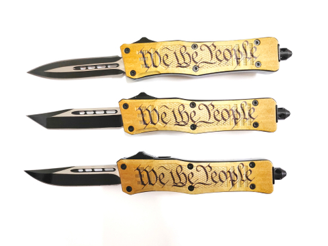 Micro-Tactical Legal Small Precision Pocket OTF Knife | Double Action Automatic Knife for Wholesale & B2B Bulk Orders