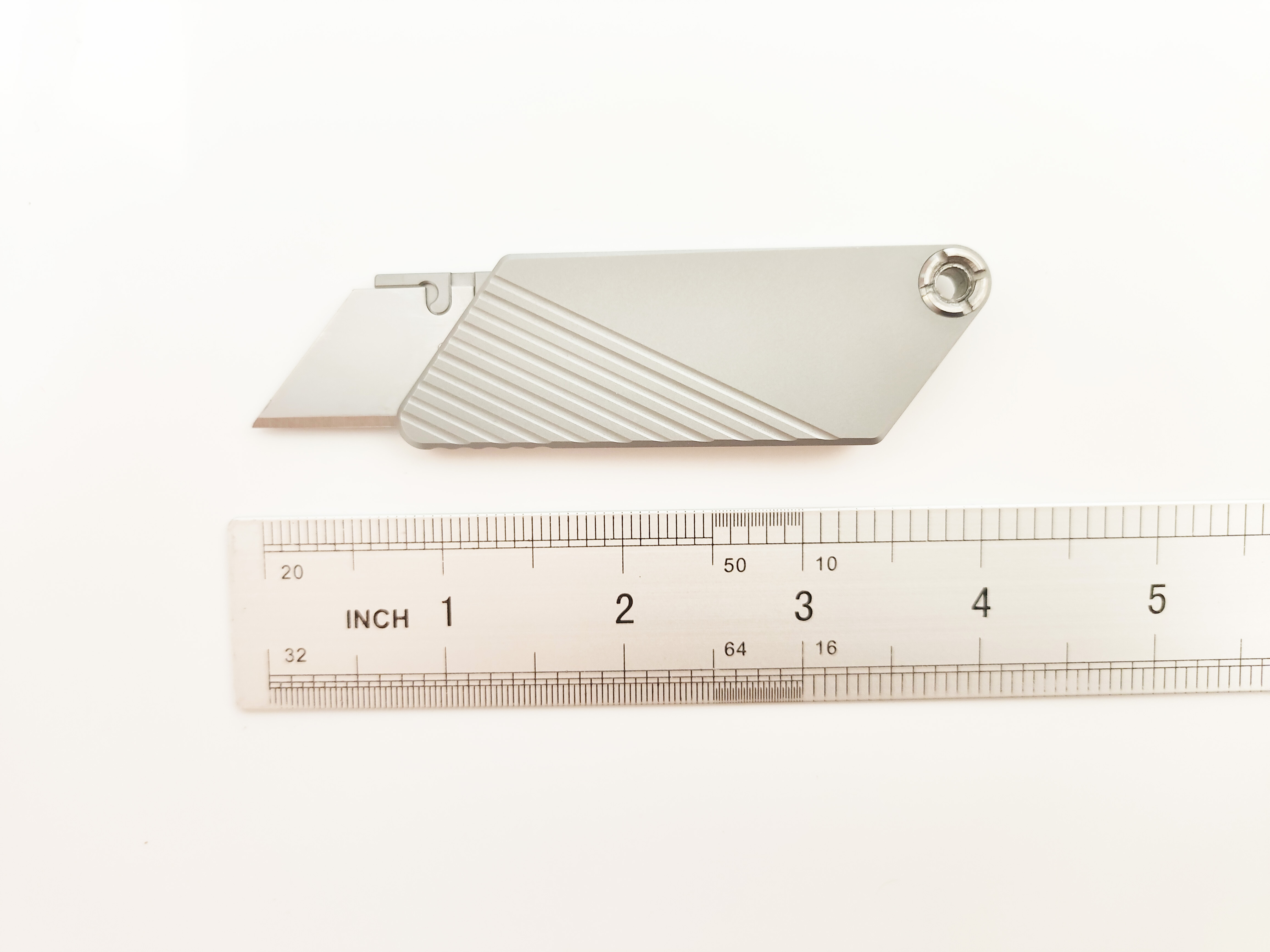 Premium Stainless Steel Gravity Actuated Everyday Carry (EDC) Utility Razor Knife | Custom Logo