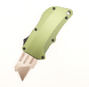 Custom OEM/ODM Aluminum Alloy OTF Utility Knife with Quick-Change Trapezoid Blade