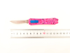 Custom CNC Aluminum OTF Scalpel Knife | Double Action Retractable Box Cutter & EDC Craft Utility Knife with Replaceable Razor Blades 