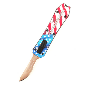 Custom OEM D/A OTF Surgical Scalpel Pocket Knife | Bulk Tactical EDC Retractable Precision Craft Utility Knife Source Factory